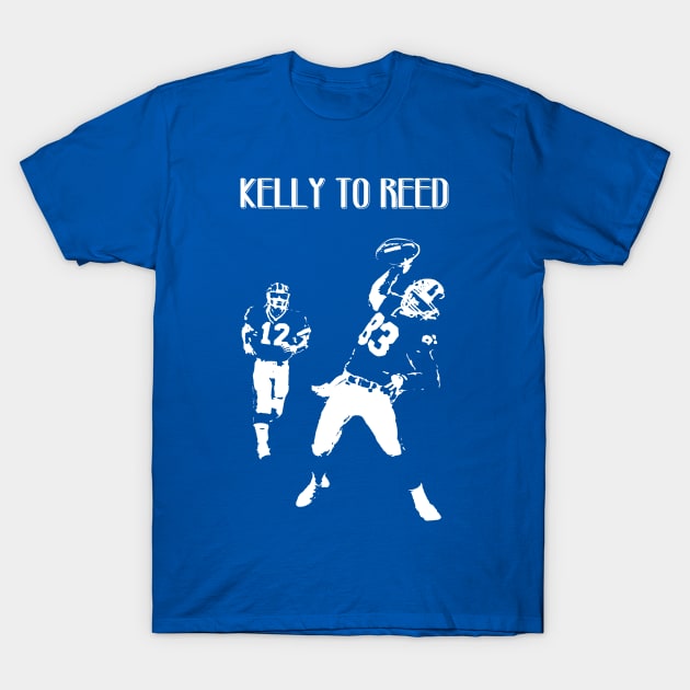 Jim Kelly to Andre Reed T-Shirt by Pastime Pros